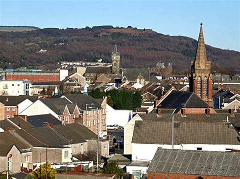 A Rooftop View Of Neath © Robert Davies Geograph Britain And Ireland