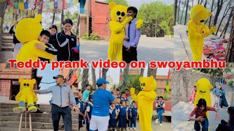 Teddy Bear Prank On Public Places 😂funny Prank 😂😂 Crazy Teddy Bear 🧸