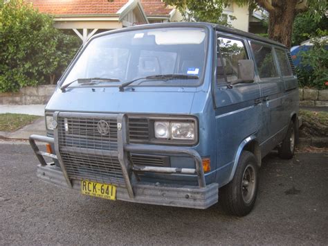 Aussie Old Parked Cars 1989 Volkswagen Transporter