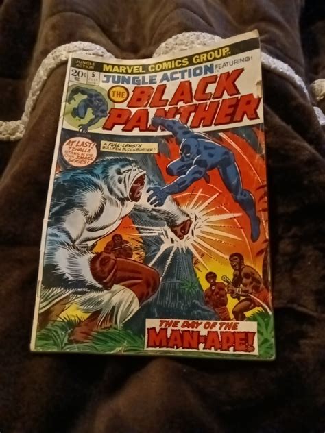 JUNGLE ACTION 5 July 1973 KEY COMIC Marvel Black Panther 1st Solo