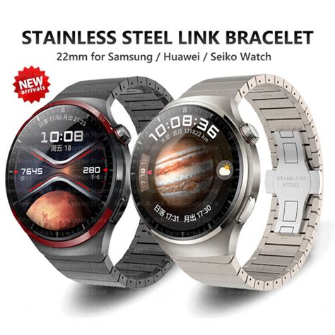 Promo Tali Strap Rantai Stainless Luxury Smartwatch Huawei Watch Gt