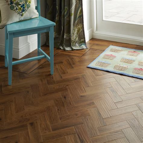 Karndean Art Select Morning Oak Parquet Ap Gluedown Luxury Vinyl Tile