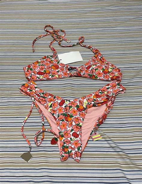 Blackbough Berry Cherry Thea Top S And Sophia Ruched Bottoms M