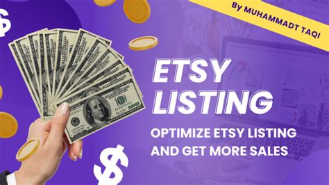 Etsy Listing Expert Seo Optimize Titles And Description Etsy Boost Sales By Muhammadtaqi4 Fiverr