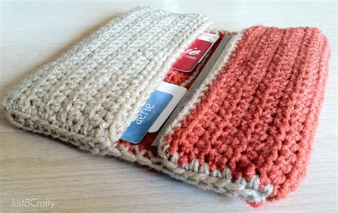 Crochet Wallet Tutorial Just Be Crafty