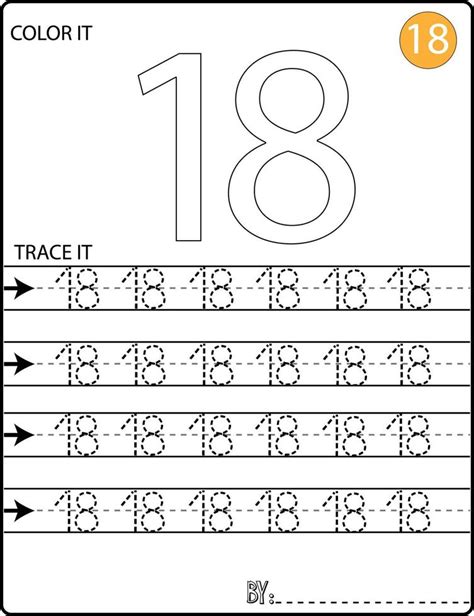 Handwriting Numbers Tracing Pages For Writing Numbers Learning Numbers