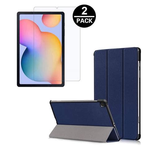 Coque Smart Bleue Premium Pour Samsung Galaxy Tab S6 Lite 10 4 SM P610