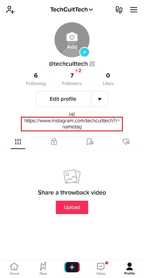 How To Add Link On Tiktok Bio Techcult