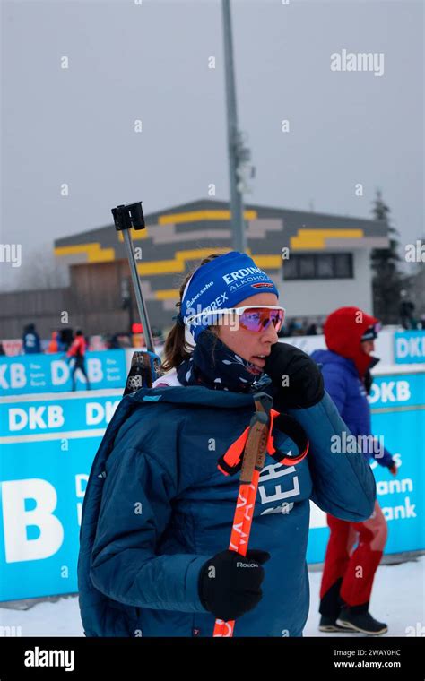 Oberhof Deutschland Januar Franziska Preu Sc Haag Auf Dem