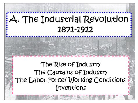 II. The Growth of Industry in the US & Rise of Big Business - ppt download