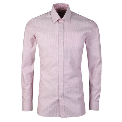 Ted Baker Hooch Box Texture Endurance Shirt Masdings