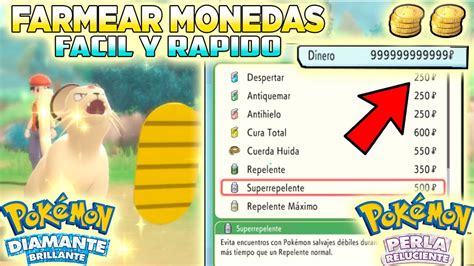 ★como Ganar Mucho Dinero Facil Y Rapido En Pokemon Diamante Brillante Y Perla Reluciente★ Youtube