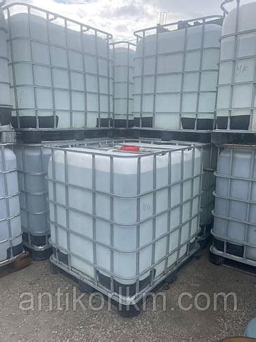 Єврокуб 1000л IBC-Контейнер, Куб пластиковий в рештуванні 1000л ...