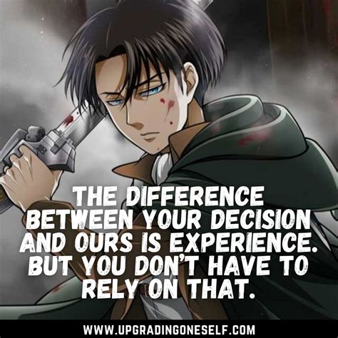 Levi Ackerman Quotes Upgrading Oneself