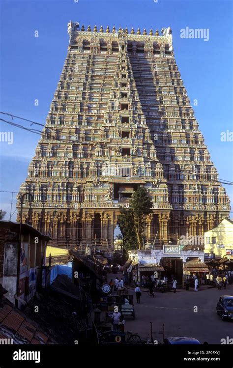 Sri Ranganathaswamy Hindu Temple Fotos Und Bildmaterial In Hoher