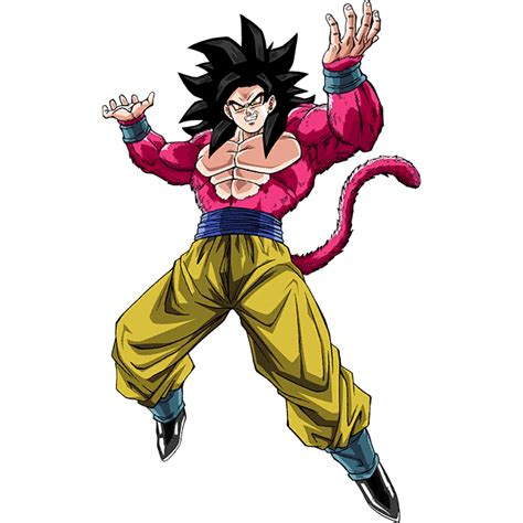 Goku Ssj4 Render 5 [sdbh World Mission] By Maxiuchiha22 On Deviantart