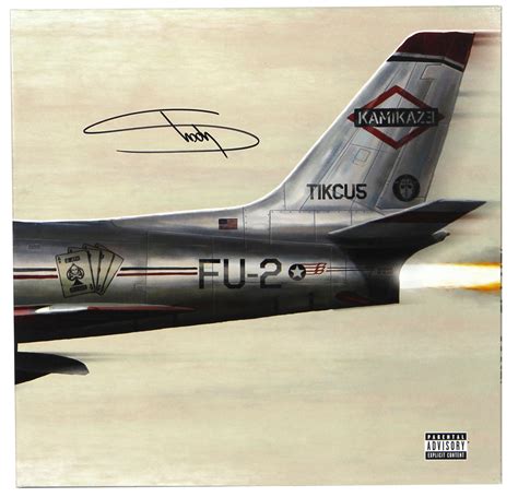 Lot Detail Eminem Signed Kamikaze Album Beckett