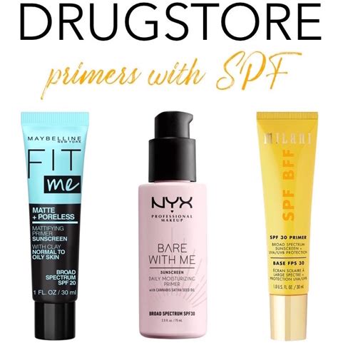 Prep Protect The Best Drugstore Primers With Spf