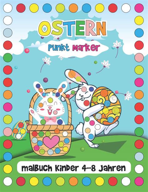 Buy Ostern Punkt Marker Kinder Malbuch Jahren Oster Ausmalbuch