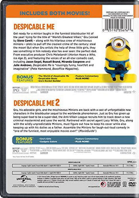 Despicable Me 2 Blu Ray 3d