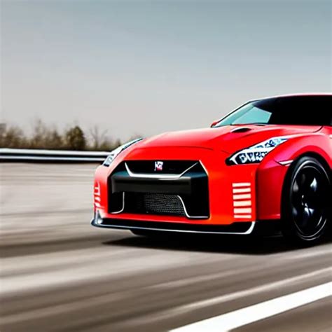 Fictional 2032 Nissan GT R Stable Diffusion