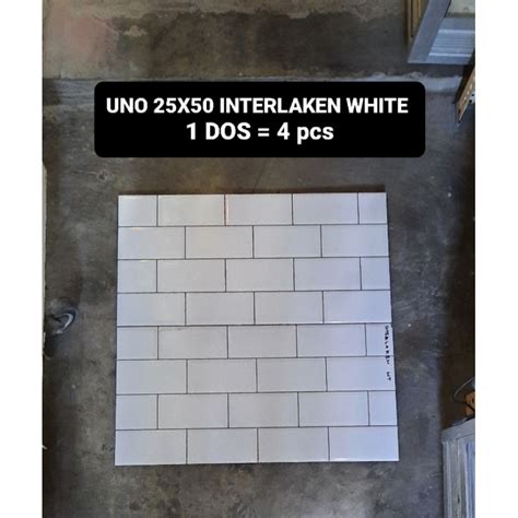 Jual Keramik Dinding Uno X Interlaken White Wajib Baca Deskripsi