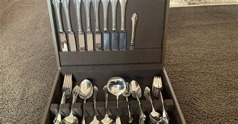 Piece Stainless Steel Community Oneida Royal Flute Flatware With