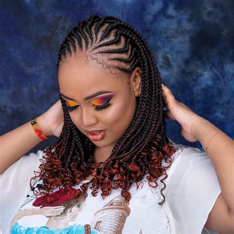 2022 Latest And Unique Ghana Weaving Hairstyles Ladeey