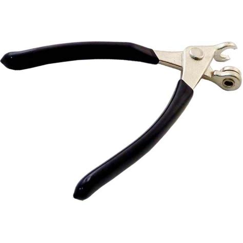 Cleco pliers for installing spring-loaded temporary fasteners