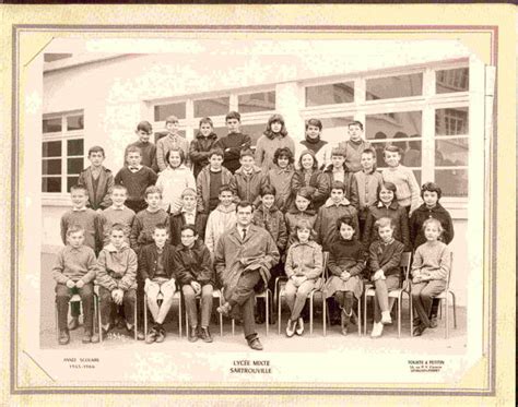 Photo De Classe 6ème 9 De 1965 Annexe Lycée Marcel Roby Copains Davant