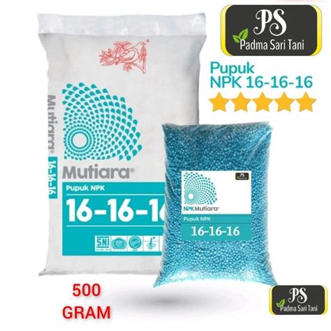 Jual Pupuk Npk Mutiara Kemasan Repacking Gram Shopee