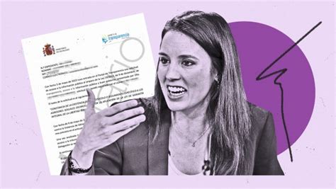 Irene Montero Rechaza Un Plan Para Las Víctimas Del Sí Es Sí Nuestra Misión No Es Seguir A