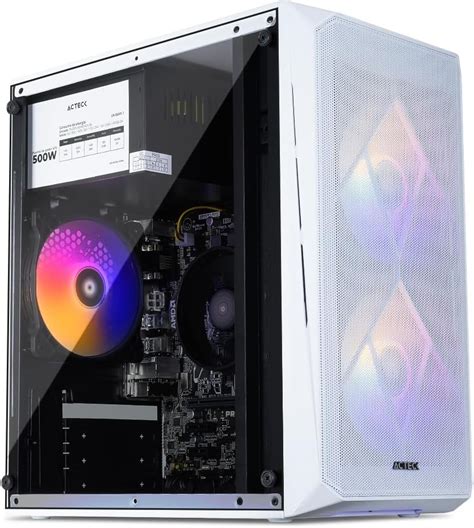 Pride Gaming Pc White Whale Ryzen 5 5600g 16gb 480gb Ssdwi Fi Mx Electrónicos