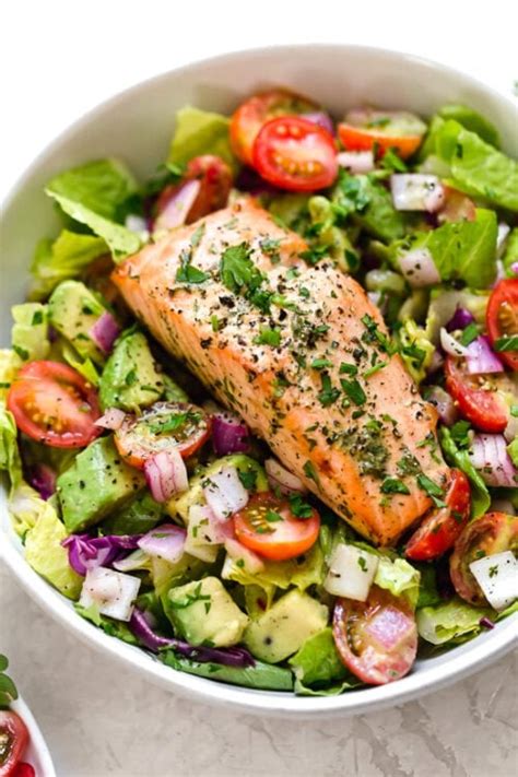 Salmon Avocado Salad Skinnytaste