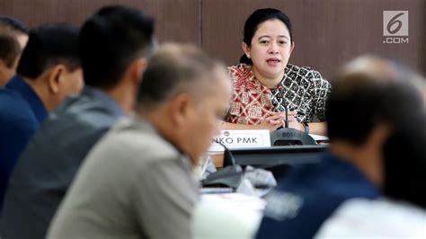 Foto Puan Maharani Pimpin Rapat Keamanan Jelang Asian Games