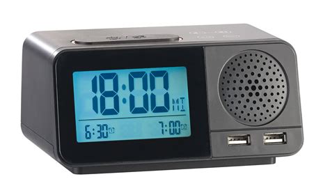 Radio R Veil Avec Sorties Usb Et Thermom Tre Hygrom Tre Digitaux