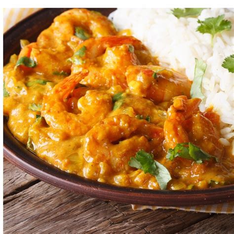 Recette Curry De Grosses Crevettes Aux Mirabelles Marie Claire