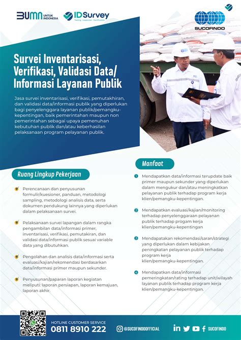 Survei Inventarisasi Verifikasi Dan Validasi Data Layanan Publik