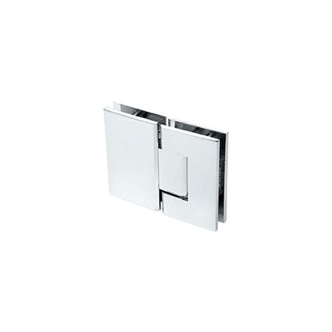 Crl Gen580ch Polished Chrome Geneva 580 Series 180 Degree Glass To Glass Hinge With 5 Degree Offset