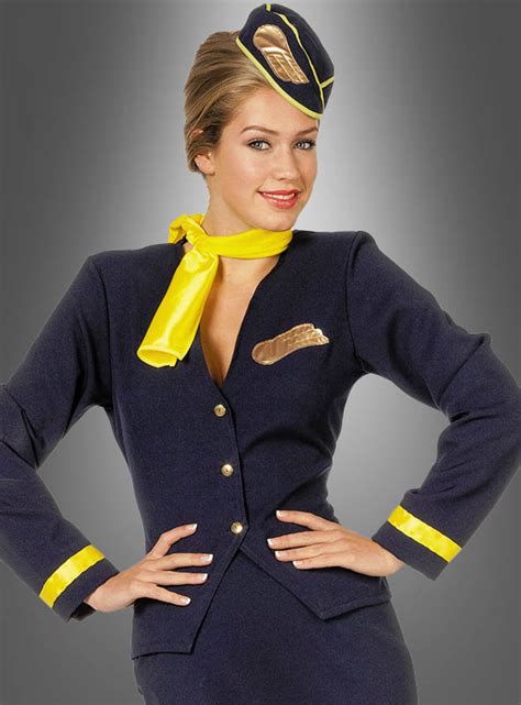 Stewardess Costume buyable at Kostümpalast de