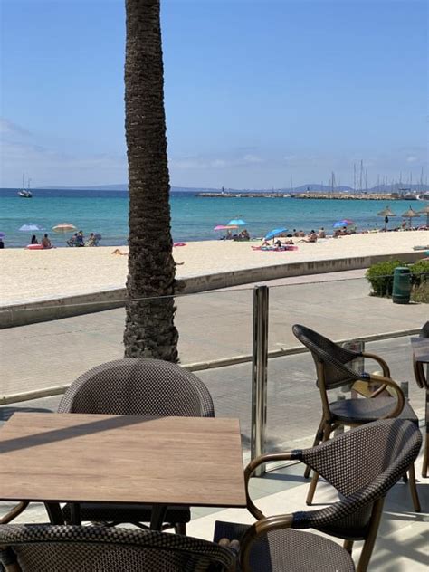 Blick Von Der Terrasse Hotel Ed N Palma Playa Adults Only Can