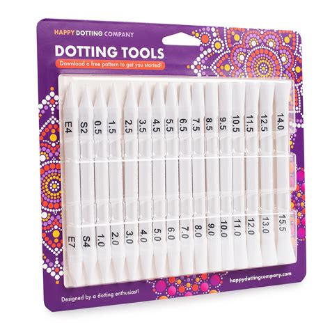 Dotting Tools For Dot Painting Mandalas Happy Dotting Etsy Uk