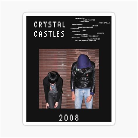 Art Crystal Castles Geschenkidee Sticker For Sale By Manmacbuon