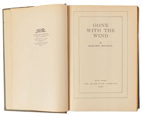 Lot Detail First Edition First Printing Of Gone With The Wind