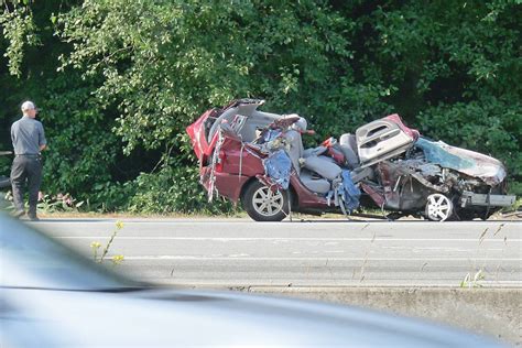 Video Driver Suffers Serious Injuries In Highway 1 Crash Near Langley