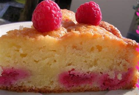 Recette De G Teau Fondant Aux Amandes Et Framboises