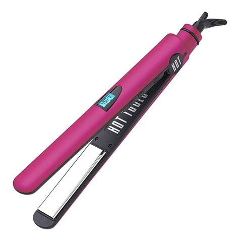Plancha Hot Tools Digital De Titanium Rosa Mercado Libre