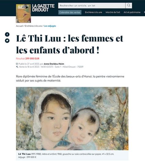 Lê Thi Luu Les Femmes Et Les Enfants Dabord Lucien Paris