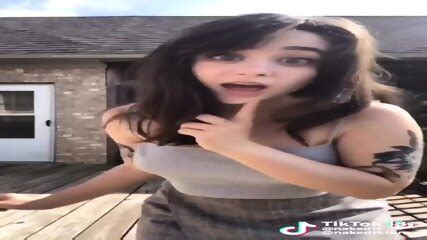 TikTok Girl With Big Tits âœclothes nakedâ Part2