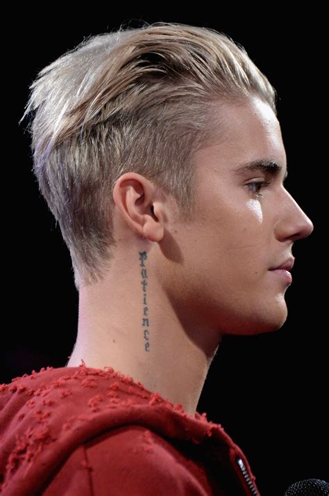 Justin Bieber Angel Tattoo Changed
